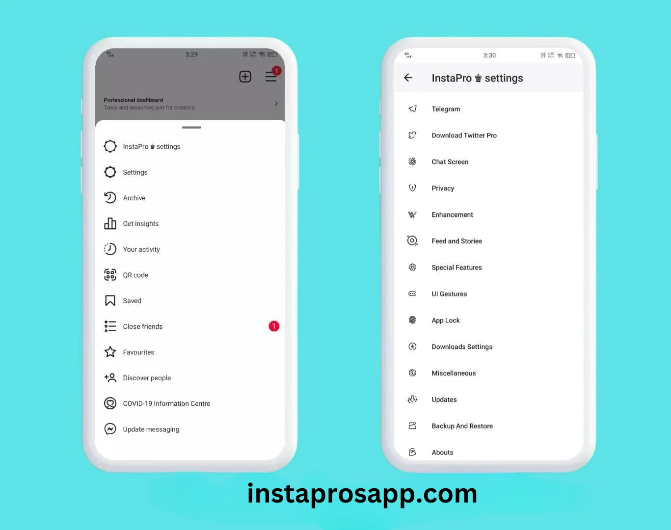 InstaPro Apk with Latest Features